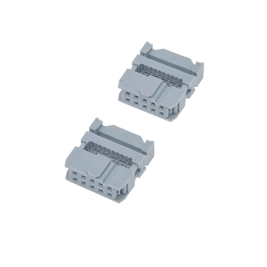 Connector For Ribbon Cable Grey 10Pin