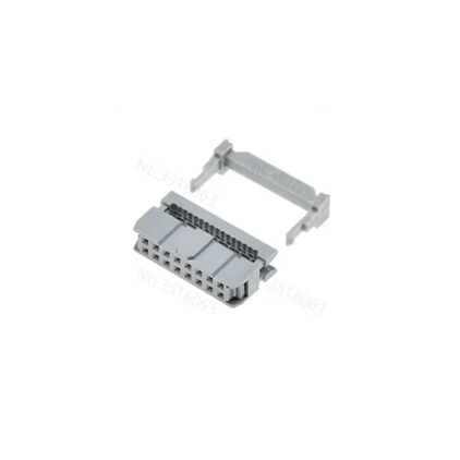 Connector For Ribbon Cable Grey 16Pin